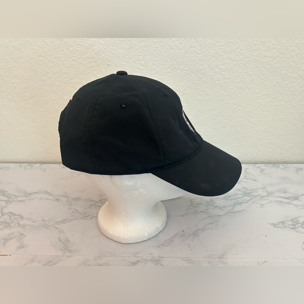 Valero Texas Open Golf Cap Hat Adult Adjustable Poly Nylon Nike Black​ - Picture 4 of 7